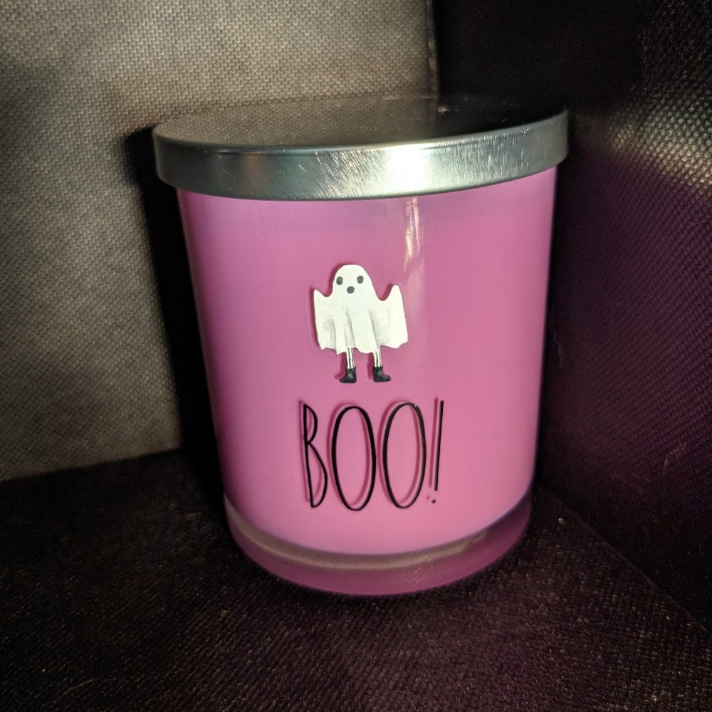 Rae Dunn Halloween 2021 BOO! Ghost Candle